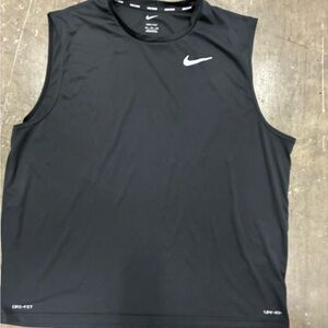 Nike Men's Black Dri-FIT Tank Top